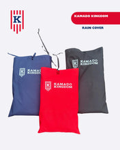 Load image into Gallery viewer, Kamado Grill Rain & UV Dust Cover Coat – 23.5 " - 26" | Black, Red, or Blue | Premium Water-Resistant (Copy)