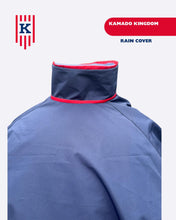 Load image into Gallery viewer, Kamado Grill Rain & UV Dust Cover Coat – 21" | Black, Red, or Blue | Premium Water-Resistant
