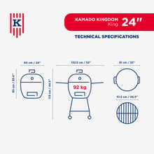 Load image into Gallery viewer, KAMADO KINGDOM King 24"