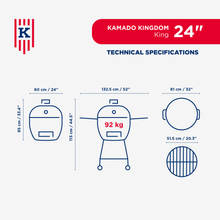 Load image into Gallery viewer, KAMADO KINGDOM King 24"