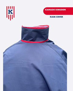 Kamado Grill Rain & UV Dust Cover Coat – 21" | Black, Red, or Blue | Premium Water-Resistant
