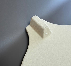 Ceramic heat deflector for 18" outer diameter Kamado grill