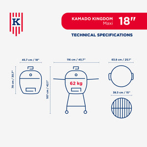 KAMADO KINGDOM Maxi 18"