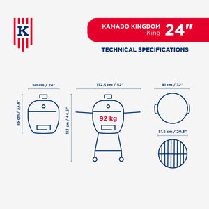 KAMADO KINGDOM King 24"